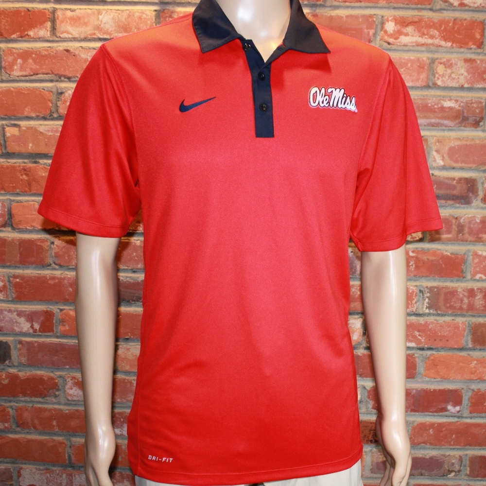 Ole Miss Nike Dri-Fit Polo